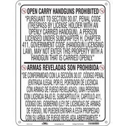 Condor Safety Sign,24 in x 18 in,Polyethylene 453T71