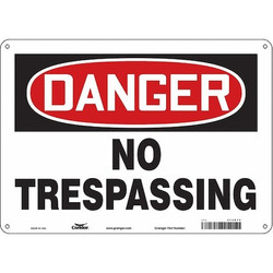 Condor Safety Sign,10 inx14 in,Aluminum 473K73