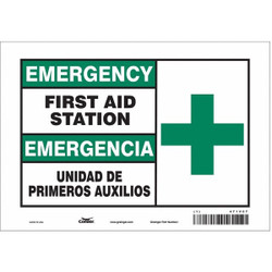 Condor Safety Sign,7 in x 10 in,Vinyl 471V07