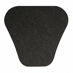 Pig Toilet Mat,Black,Unscented,15.5 in,PK36 GRP7603-BK