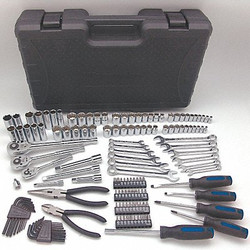 Westward Master Tool Set,SAE and Metric,148-Piece 40JD43