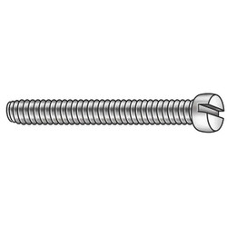 Manufacturer Varies MS,#6-32,Plain,3/8"L,100PK U51341.013.0037