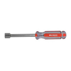 Westward Solid Round Nut Driver, 12 mm 401K77