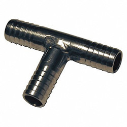 Dixon Barbed Hose Fitting,Hose ID 1/4",N/A 1790404SS