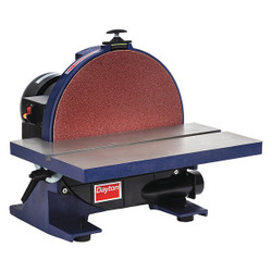Dayton Disc Sander,3/4 hp,15 3/4 in 2RYN9