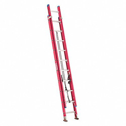 Westward Extension Ladder,Fiberglass,17 ft., IA 44YY15