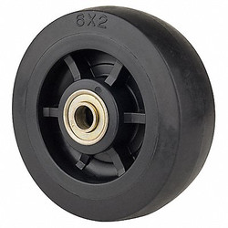 Dayton Wheel,Hard Rubber W-042