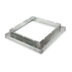 Dayton Steel 21"W 5"H Roof Curb Increaser 3AZK8