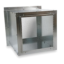 Dayton Wall Housing,16In Bl,Galv Steel,20 1/4In 3FKF5