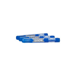 Lumber Crayon, 1/2 in dia x 4-1/2 in L, Blue