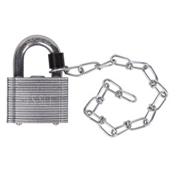 Abus Keyed Padlock,Alike,1-3/4"W,PK10 41USG/45 KA x10 Chain