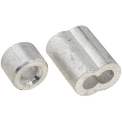 Prime-Line Cable Ferrules and Stops, 5/32", Aluminum GD 12152