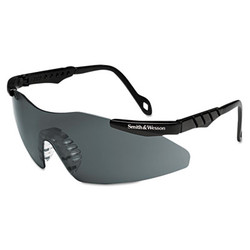 Smith & Wesson® Magnum 3g Safety Eyewear, Black Frame, Smoke Lens 19823