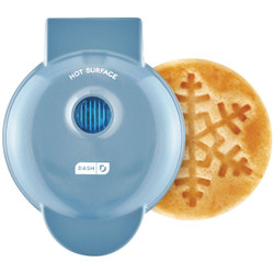 Dash 4 In. Snowflake Mini Waffle Maker DMF001BM