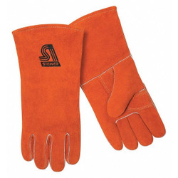 Steiner Welding Gloves,Stick Application,Brn,PR 2119Y-M