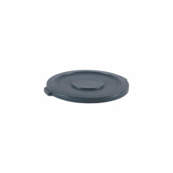 Boardwalk® LID,RND,32GAL,PLASTIC,GY 1868182