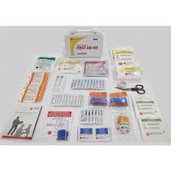Manufacturer Varies First Aid Kit w/House,71pcs,7.5x4.5",WHT 9999-2156