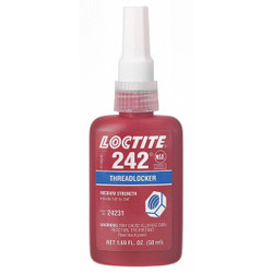 Loctite Medium-Strength Threadlocker,1.690 fl oz 135355