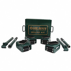 Hilman Rollers Equipment Roller Kit,8000 lb.,Swivel KNRS-4-4S