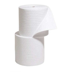 Pig Absorb Roll,Oil-Based Liquids,White,PK2 MAT425