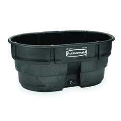 Rubbermaid Commercial Stock Tank,47 in,29 in,1 1/2 in FG424500BLA