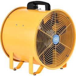Global Industrial 16"" Confined Space Blower Fan 2 Speed 2850 CFM 1 HP