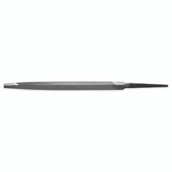 Taper File, 8 in, Slim, Single Cut, without Handle