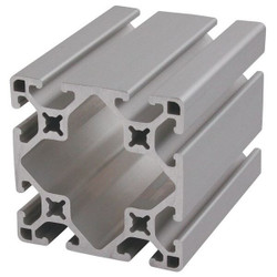 80/20 Quad,T-Slot,6 ft  3030-LS-72