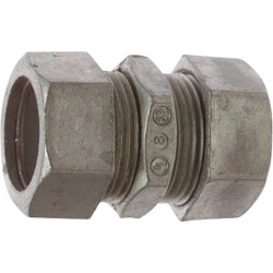 Halex EMT 3/4 In. Compression Conduit Coupling  (5-Pack) 22222