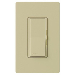 Lutron Lighting Dimmer,Slide,3-Way,Decora DV-103P-IV