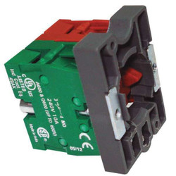 Dayton Contact Block, Green, 1NO/1NC, 22 mm 30G089
