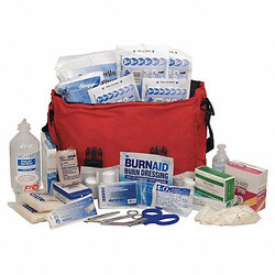 Medi-First Emergency Medical Kit,Red,Cordura Nylon  74801