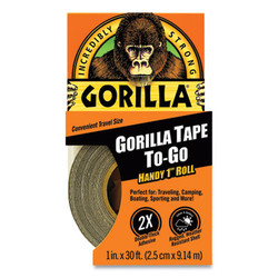 Gorilla® Gorilla Tape, 1.5" Core, 1" X 10 Yds, Black 6100109