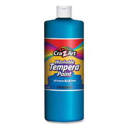Cra-Z-Art® Washable Tempera Paint, Blue, 32 Oz Bottle 76007-6