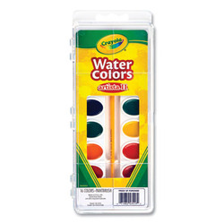 Crayola® PAINT,WATERCOLORS SET,AST 53-1516