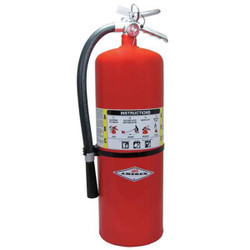 Amerex Fire Extinguisher,Steel,Red,ABC A411