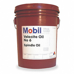 Mobil Way Oil,Amber,Mineral,5 gal. 105482