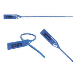 Elc Security Products Pull-Tight Seals,Blue,Unfinished,PK250 061RIML128PPBL