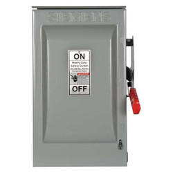 Siemens Safety Switch,600VAC,3PST,60 Amps AC HNF362R