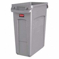 Rubbermaid Commercial Utility Container,16 gal,Plastic,Gray  1971258