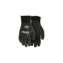 Ninja Ice HPT Fully Coated Insulated Work Gloves, Medium, Black