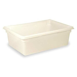 Rubbermaid Commercial Food/Tote Box,26 in L,White FG350000WHT