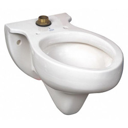 American Standard Toilet Bowl,Elongated,Wall,Flush Valve 3445J101.020
