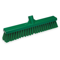 Vikan Broom Head,Threaded,16" Sweep Face 31792