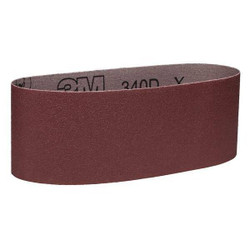 3m Sanding Belt,18 in L,3 in W,80G,PK50 60440211336