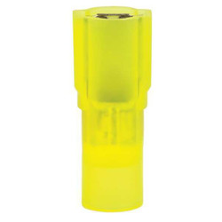 3m Female Disconnect,Yellow,12-10AWG,PK25 FDI10-250Q