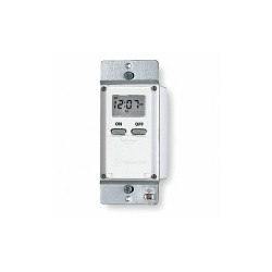 Intermatic Digital Timer,7-Day,SPST,120 V,White  EI500WC