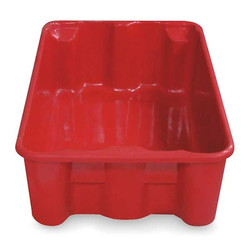 Molded Fiberglass Stk and Nest Ctr,Red,Solid,FRC 7805085280