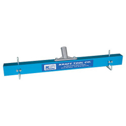 Kraft Tool Concrete Gauge Rake,Aluminum,24" CC975-01