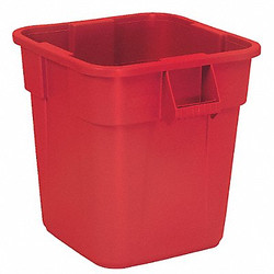 Rubbermaid Commercial Utility Container,28 gal.,Red FG352600RED